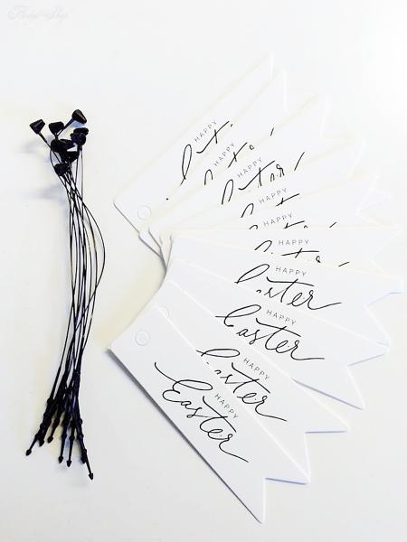 Geschenkanhänger "Happy Easter"